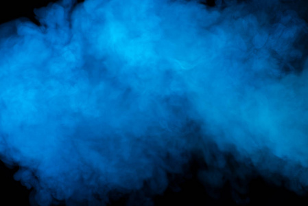 蓝色的烟雾纹理