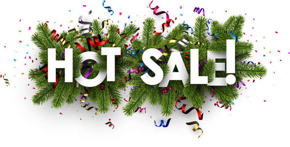 白色喜庆热卖文字图片