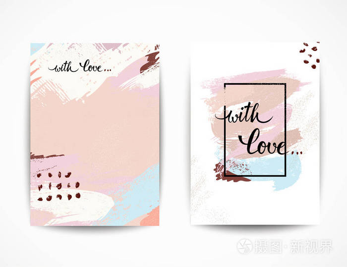 文字的装腔作势.传单模板.a4 海报浅色.肤色.奇怪的数字和线.