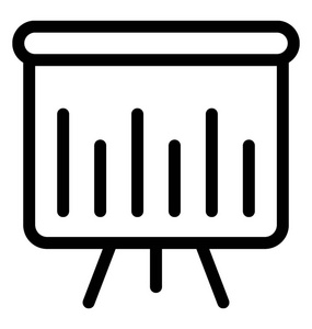 演示文稿矢量图标