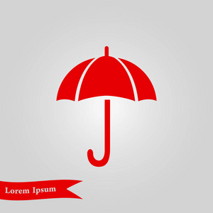 雨伞标志符号图片