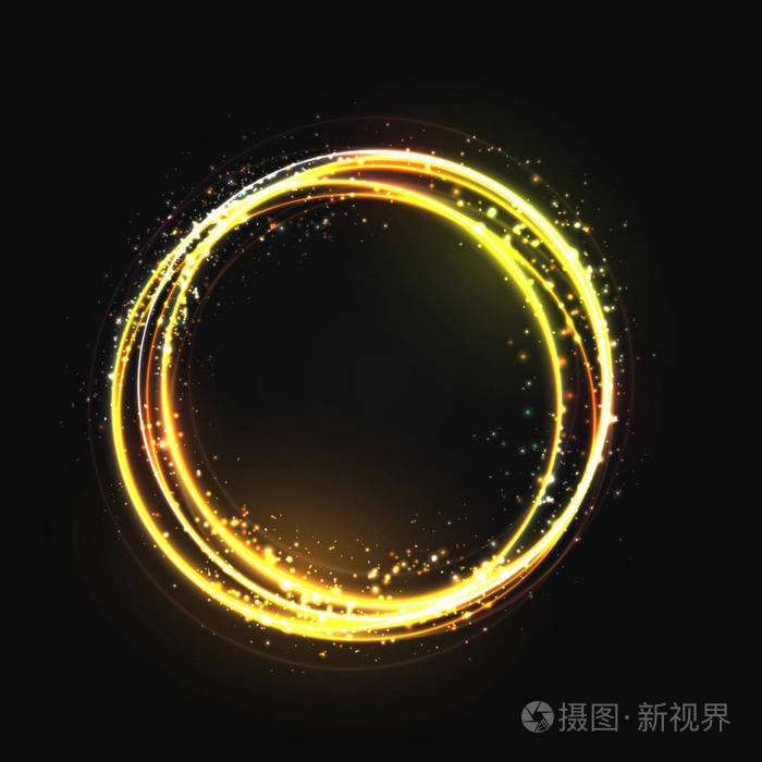 闪亮的魅力火花设计元素的圣诞, 晚会, 生日派对用亮片, 闪光