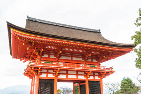 美丽的建筑，在清水寺京都