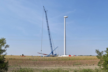 风力发电场的建设可再生能源