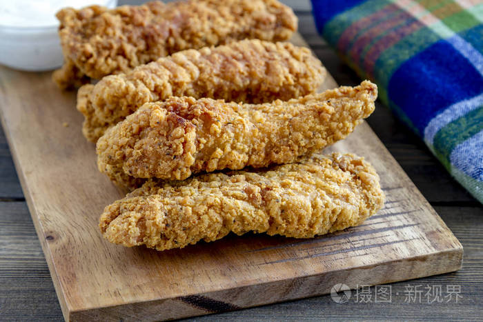 各种调味汁炸鸡条