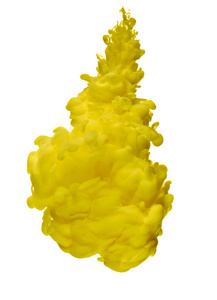颜料水色液体黄