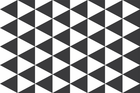 黑色和白色无缝的几何图案
