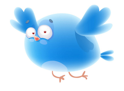 卡通会飞的鸟照片