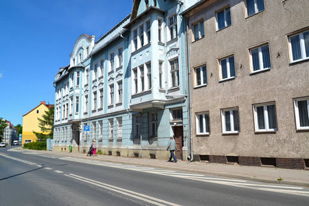 波兰布拉涅沃科西阿斯科街的建筑物
