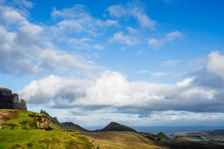 斯凯岛 Quiraing 山景观观