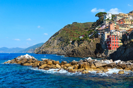 Manarola 从船, 五渔村