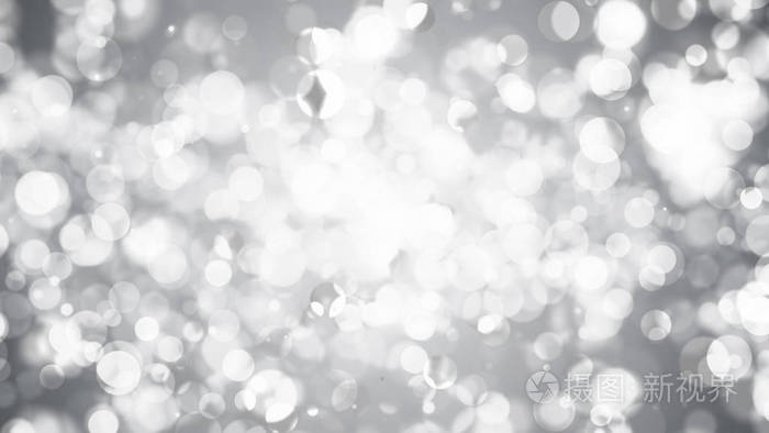 抽象背景与银色散