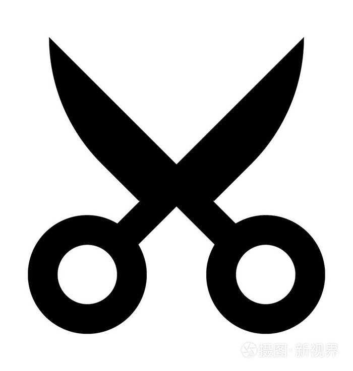 剪刀矢量图标