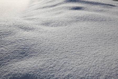 新雪纹理的背景