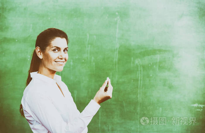黑板粉笔老师
