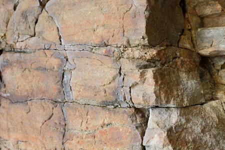花岗岩背景植物石材抽象石质地环境问题构造板块断裂地震后果花岗岩岩石裂纹花岗岩质地
