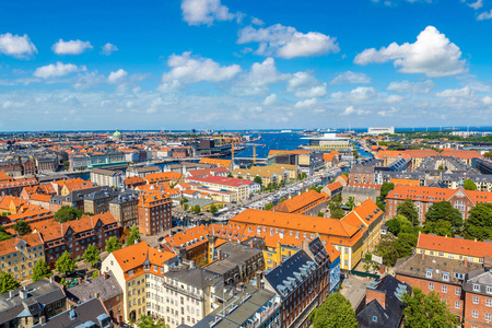 丹麦哥本哈根全景