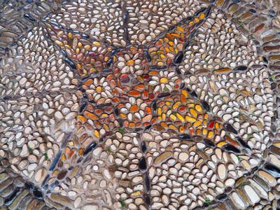 彩色图案, 关闭背景照片