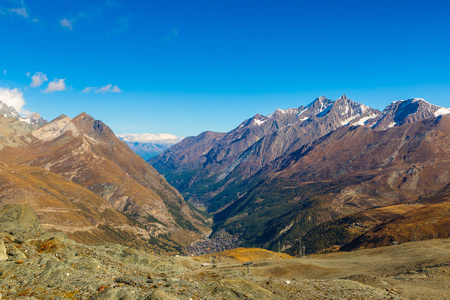 瑞士阿尔卑斯山风景