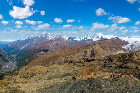 瑞士阿尔卑斯山风景