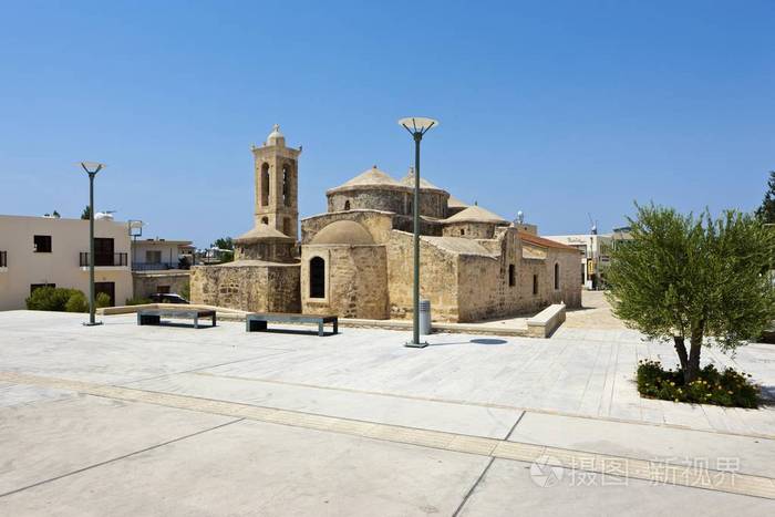 阿吉亚帕斯克维教堂又称阿伊亚帕斯克维教堂耶罗斯基普乌联合国教科文组织世界遗产地，塞浦路斯南部