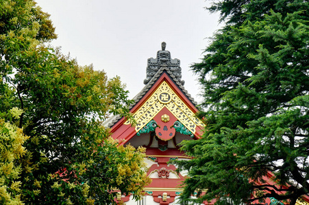 日本东京单方面观音寺图片