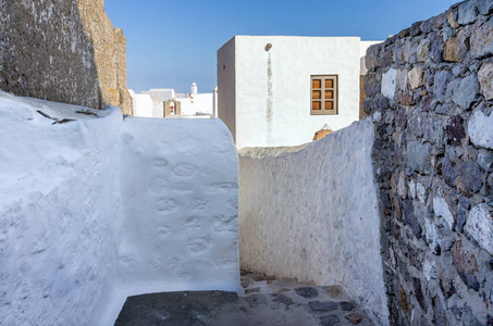 希腊住宿摩岛 的传统建筑