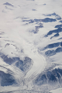 冰川格陵兰北阿米卡北美