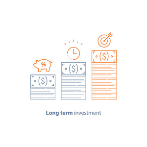 金融战略收入增长投资回报率筹资长期增值收入增长股票市场