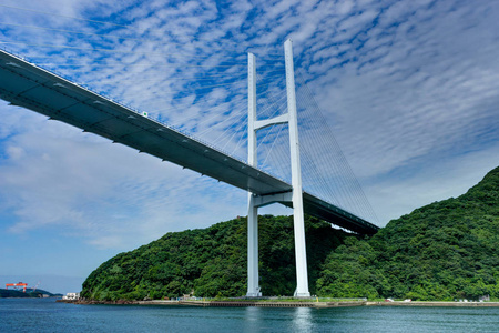 日本长崎岛岛观船