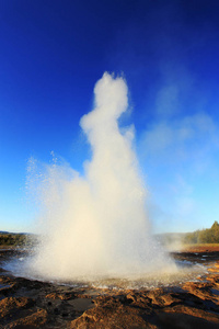 strokkur geysir 火山爆发冰岛