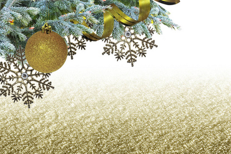 典雅的圣诞边框设计模板图片