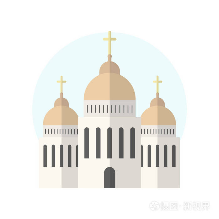 白色背景上分离的教会图标 宗教建筑设计的矢量图 卡通与交叉的教堂建筑剪影 教堂 钟 天主教圣传统符号插画 正版商用图片103z45 摄图新视界 白色背景上分离的教会图标 宗教建筑设计的矢量图 卡通与交叉的教堂建筑剪影 教堂 钟 天主教圣传统符号插画 正版商用图片103z45 摄图新视界