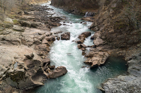 Slepish 山, Adygea, 秋