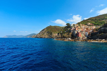 Manarola 从船, 五渔村