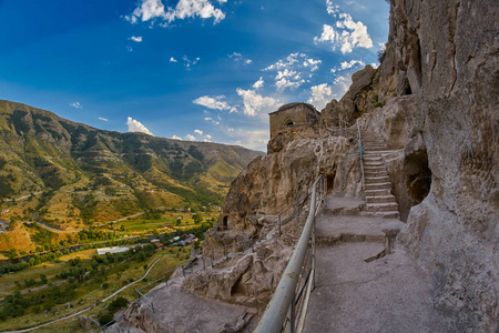 佐治亚州 Vardzia 山洞穴镇