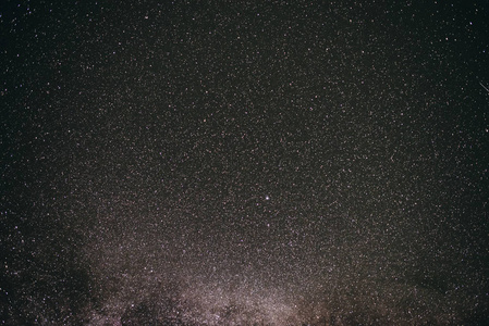 与银河的灰色星空夜空背景