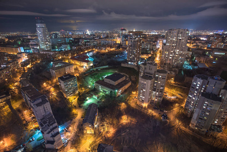 在基辅的夜晚