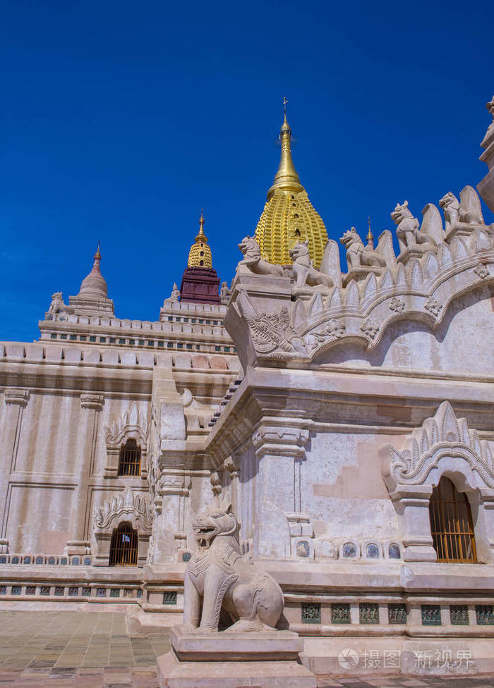 缅甸蒲甘的阿难寺