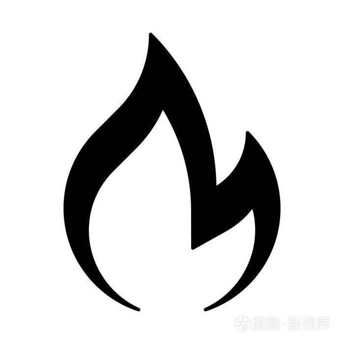 火线图标,网络移动和信息图形矢量插图