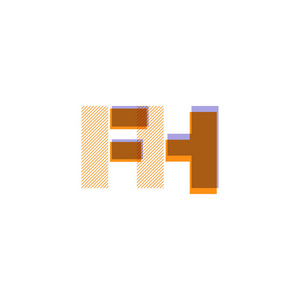 联合字母徽标 Fh