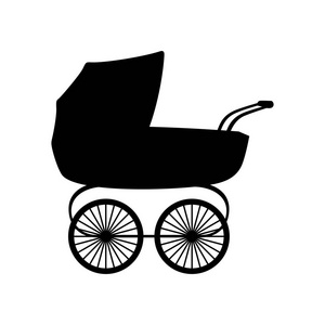 贝西内特或婴儿马车阴影图片