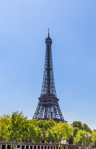 法国, 巴黎, 不同的看法埃菲尔铁塔