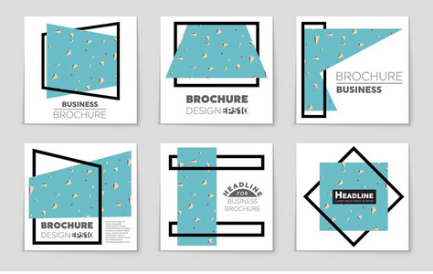 抽象矢量布局背景集。艺术模板设计 列表 头版 样机宣传册主题样式 横幅 想法 封面 小册子 打印 传单，书，空