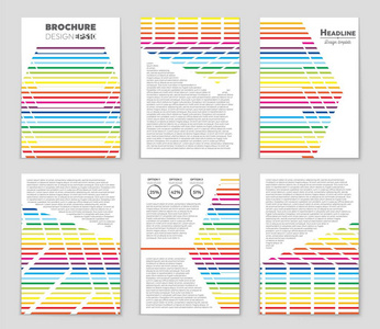 抽象矢量布局背景集。为艺术模板设计, 列表, 头版, 样机小册子主题风格, 横幅, 想法, 封面, 小册子, 印刷品, 传单, 