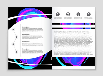 抽象矢量布局背景集。艺术模板设计 列表 头版 样机宣传册主题样式 横幅 想法 封面 小册子 打印 传单，书，空