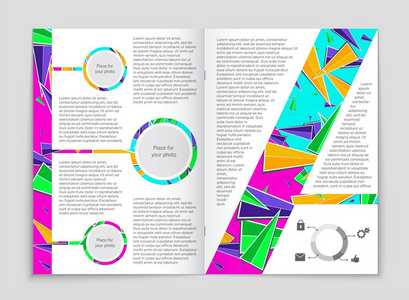 抽象矢量布局背景集。为艺术模板设计, 列表, 头版, 样机小册子主题风格, 横幅, 想法, 封面, 小册子, 印刷品, 传单, 
