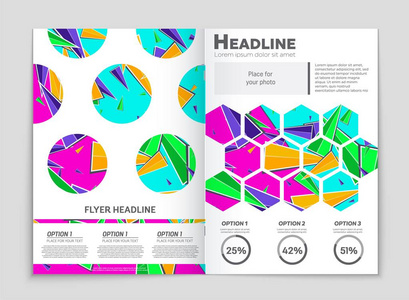 抽象矢量布局背景集。为艺术模板设计, 列表, 头版, 样机小册子主题风格, 横幅, 想法, 封面, 小册子, 印刷品, 传单, 