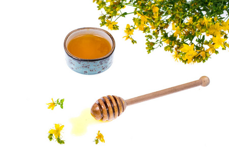 药用植物中的糖浆和蜂蜜
