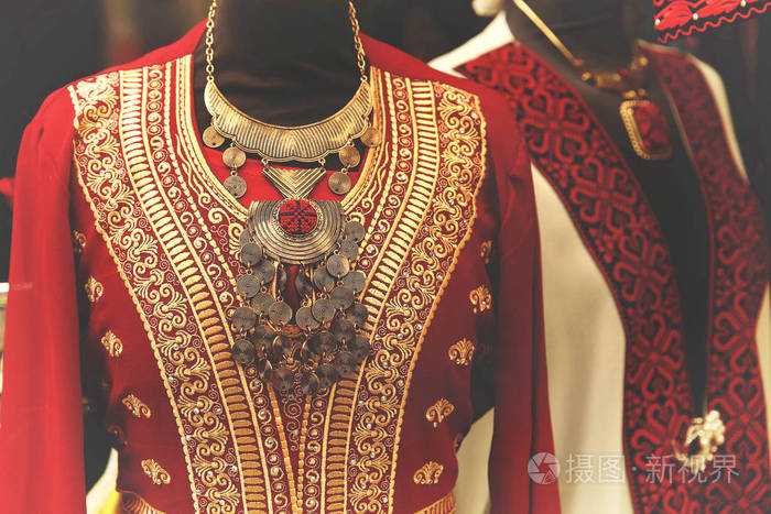 以色列哑裙阿拉伯服饰装饰市场集市评分东